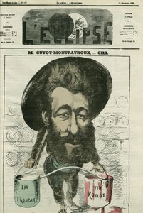 Guyot-Montpayroux, político francês. Capa em "L