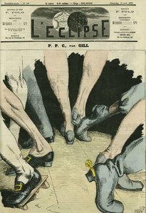 Les vieux parties. Capa em "L