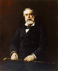 Retrato de Jules Vallès 1832-1885, 1881. de Andre Gill