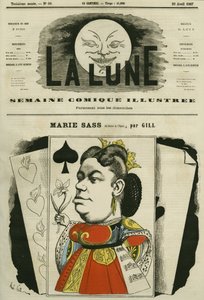 Retrato de Marie Sass