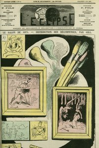 Salão de 1875. Capa em "L