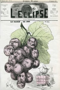 A Uva de 1868, evocação de uma colheita excepcional. Capa em "L