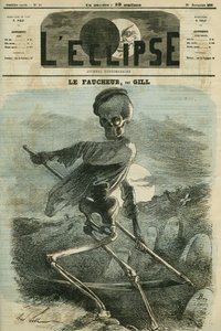 The Reaper, uma representação da Morte. Capa em "L