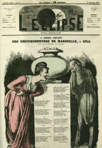 O grande lamento "Poisonneuses de Marseille". Capa em "L