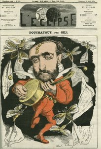 Touchatout, autor de "Histoire de France tintamarresque" e "Trombinoscope". Capa em "L