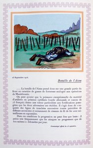 A Batalha de Aisne, 25 de setembro de 1914, 1919
