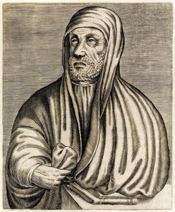 Avicena ou Ibn Sina: Polímata persa, de True Portraits de André Thévet publicado em 1584 de Andre Thevet