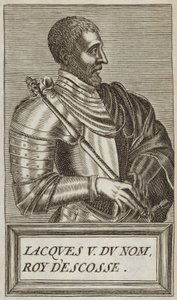 James V da Escócia de Andre Thevet