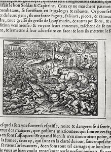 Aterrissar, de Cosmography universal por Andre Thevet, 1575 de Andre Thevet