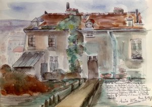 Paris, Casa 12 Rue Cortot