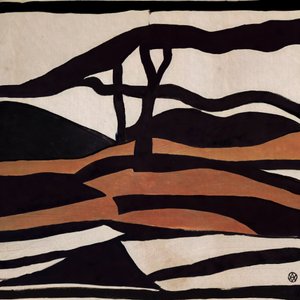 Paisagem desértica abstrata de André Viana