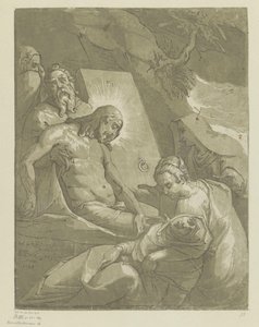 Entombamento de Cristo de Andrea Andreani