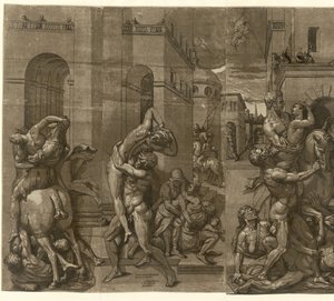 Assalto à Virgem Sabine de Andrea Andreani