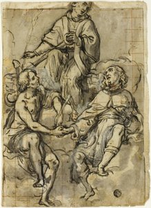 São Clemente Ladeado por São Sebastião e São Roque