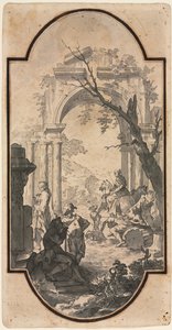Arco do Triunfo e Figuras, primeiro semestre de 1700.