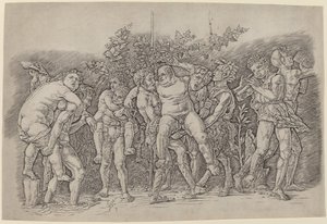 Bacanal com Sileno de Andrea Mantegna