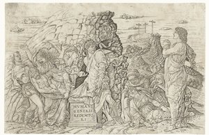 Entombamento de Cristo de Andrea Mantegna