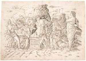 O enterro de Andrea Mantegna