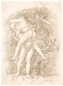 Hércules e Anteu de Andrea Mantegna