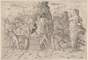 O sepultamento de Andrea Mantegna