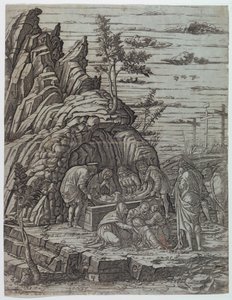 O sepultamento de Andrea Mantegna