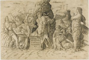 O sepultamento de Andrea Mantegna