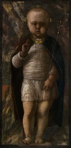O Menino Salvador de Andrea Mantegna