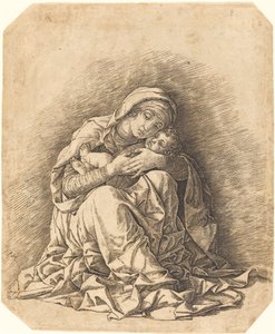 A Virgem e o Menino de Andrea Mantegna