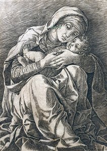 A Virgem e o Menino de Andrea Mantegna
