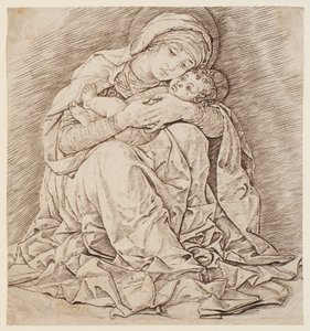 A Virgem e o Menino de Andrea Mantegna