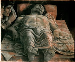 O Cristo morto de Andrea Mantegna