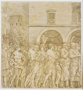 Triunfo dos senadores de Andrea Mantegna