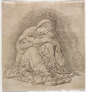 Virgem e o Menino de Andrea Mantegna