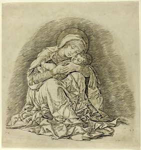Virgem e Menino de Andrea Mantegna