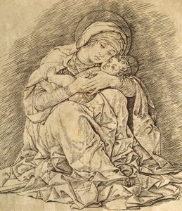 Virgem e o Menino de Andrea Mantegna