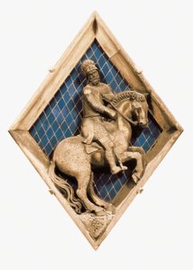 Marte, escultura em baixo relevo de Andrea Pisano de Andrea Pisano