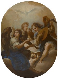 Três anjos da música, antes de 1720
