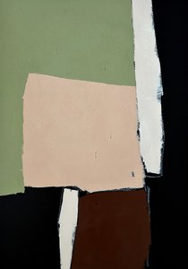 Formas abstratas e terrosas