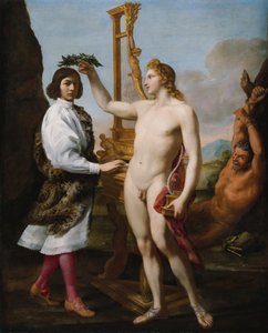 Marcantonio Pasqualini 1614-1691 Coroado por Apollo, 1641.