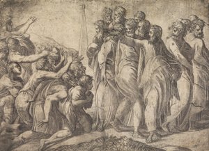 Cristo curando os leprosos, c. 1545.