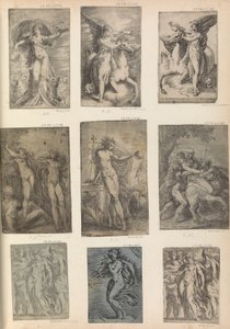 Hércules, Nessus raptando Deianira, ca. 1540.