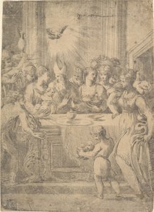 A apresentação de Cristo no templo, ca. 1543-46.