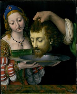 Salomé com a cabeça de São João Batista de Andrea Solari
