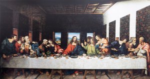 Abadia (Abadia de Tongerlo). Pintura. Última Ceia. 1506-1507 (pintura)