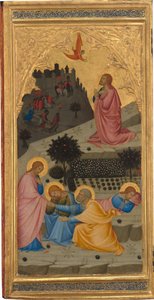 Cenas da Paixão de Cristo: A Agonia no Jardim [painel esquerdo]