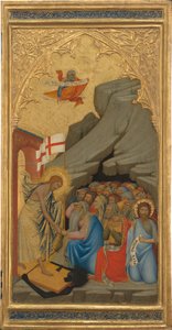 Cenas da Paixão de Cristo: A Descida ao Limbo [painel direito], década de 1380.