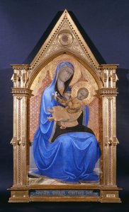Virgem e Criança, c.1400 (têmpera com ouro no painel)