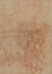 A Batalha de Spoleto de Andrea Vicentino after Titian