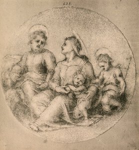 Sagrada Família com o Infante São João de Andrea del Sarto