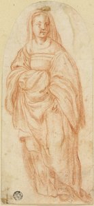 Mulher em pé de Andrea del Sarto